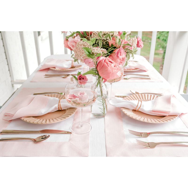 Solino Home 100% Pure Linen 14 x 19 Inch Placemats Set of 4 | Contempo