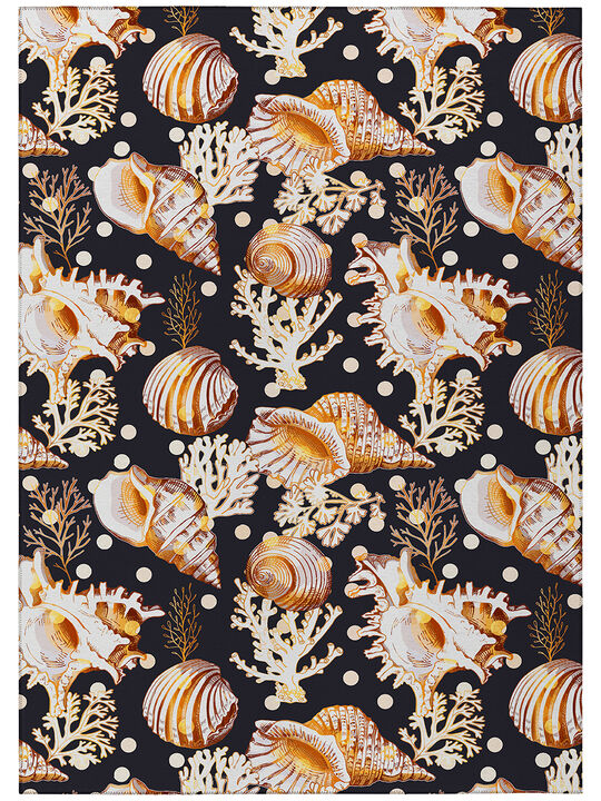Seabreeze SZ6 Black 3' x 5' Rug