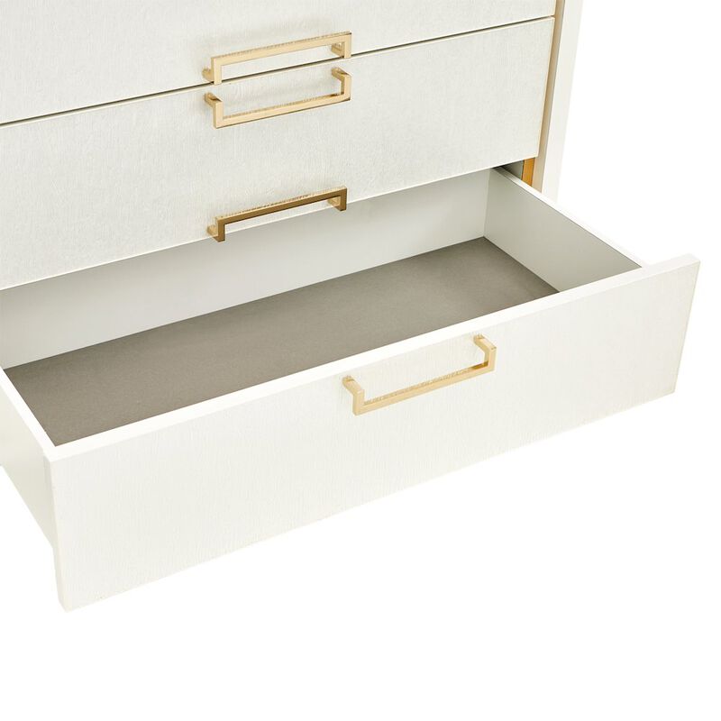Michael Amini Palm Gate Dresser - Cloud White