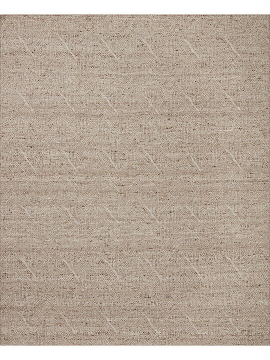 Raven RAV-01 Oatmeal / Natural 8''6" x 11''6" Rug by