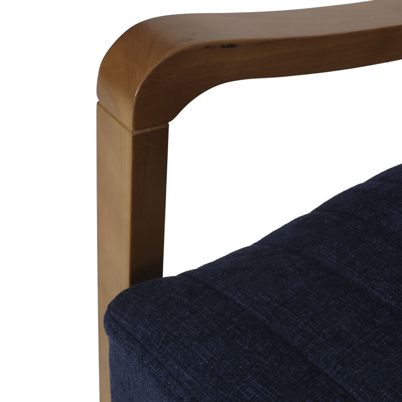Merax Solid Wood Recliner Chair