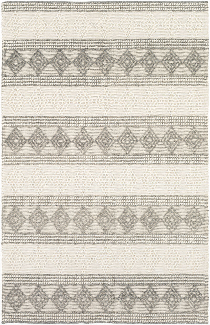 Hygge HYG-2302 8' x 10' Gray Rug