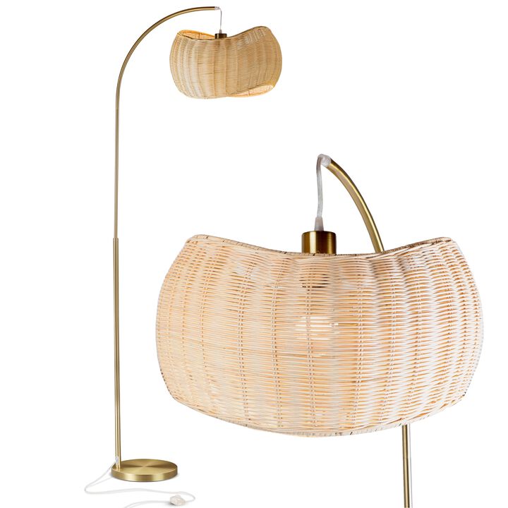 Wave Pendant LED Floor Lamp
