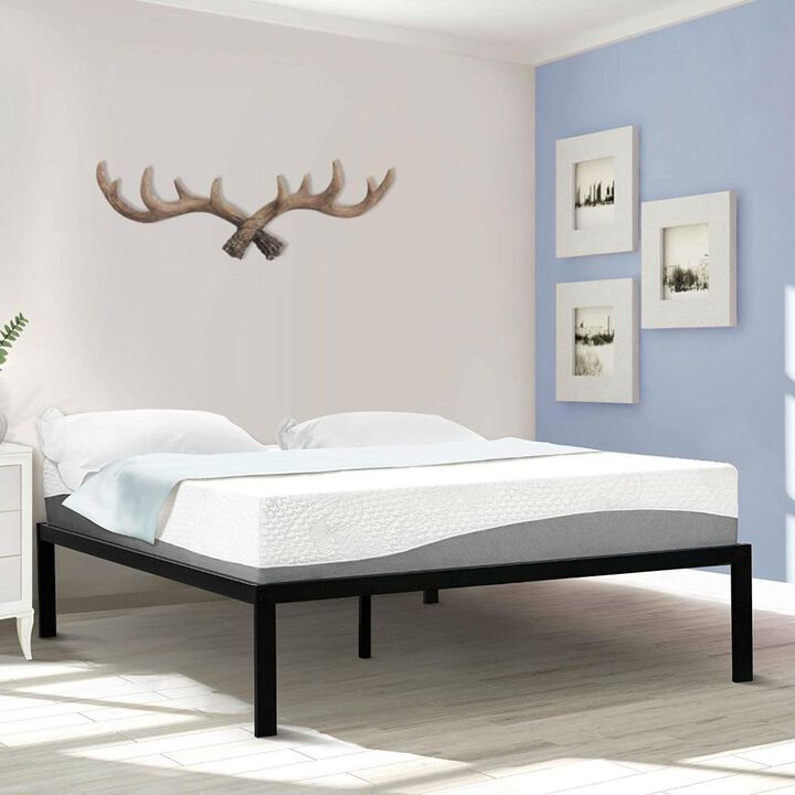 16-inch High Heavy Duty Metal Platform Bed Frame