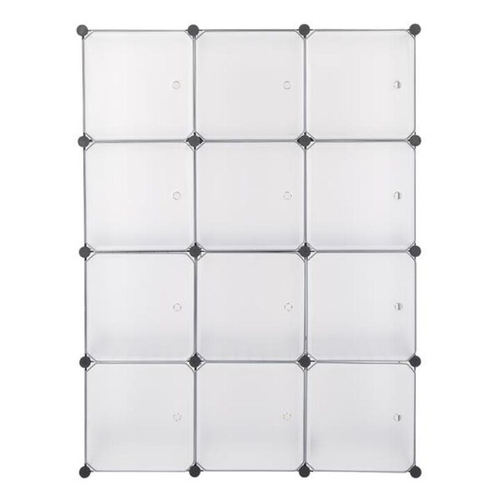 12-Cube Storage Shelf  Bookshelf, Closet Organizer, and Toy Storage Cabinet 12-Cube Storage Shelf  Bookshelf, Closet Organizer, and Toy Storage Cabinet