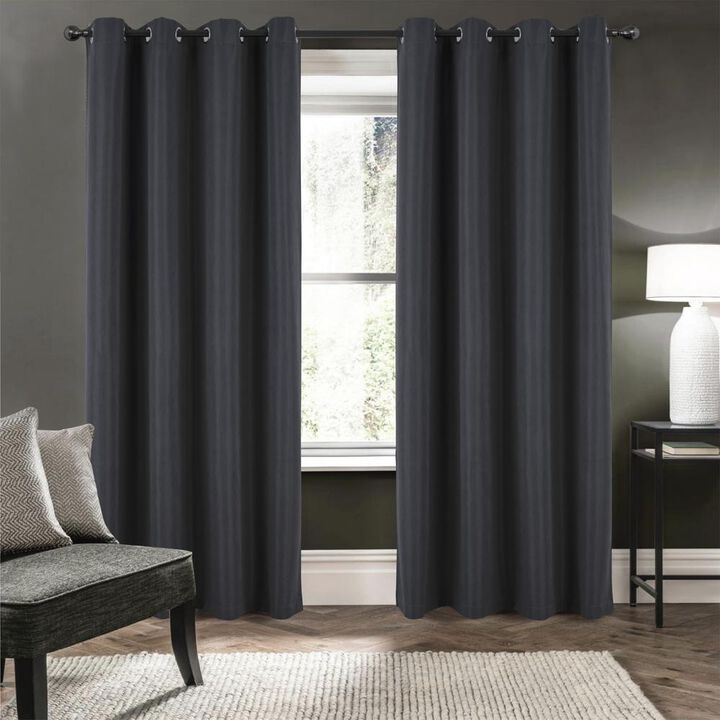 RT Designers Collection Barron 100% Blackout Grommet Curtain Panel