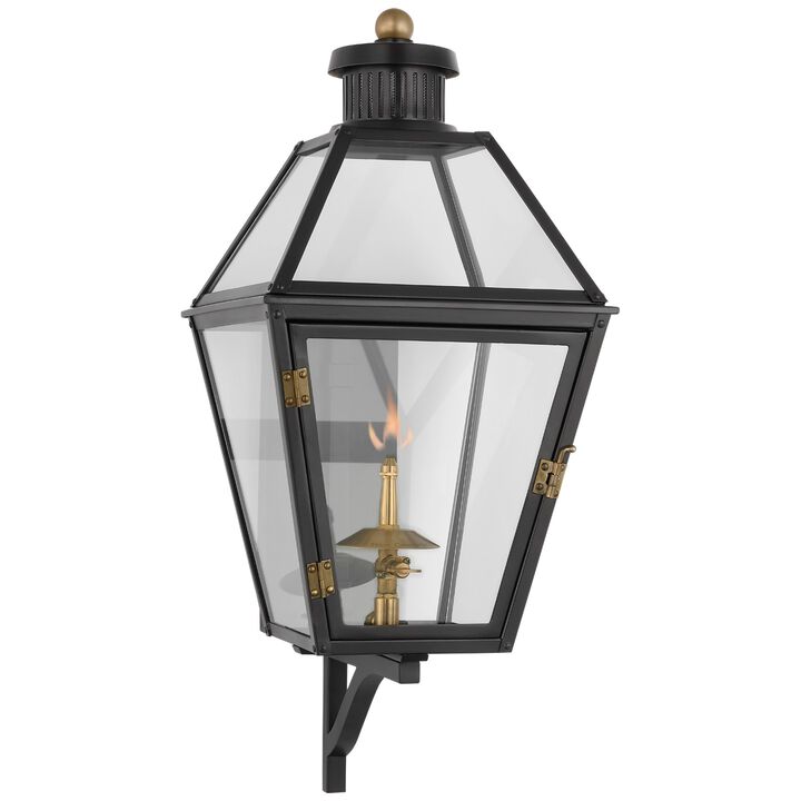 Chapman & Myers Stratford Bracketed Gas Wall Lantern