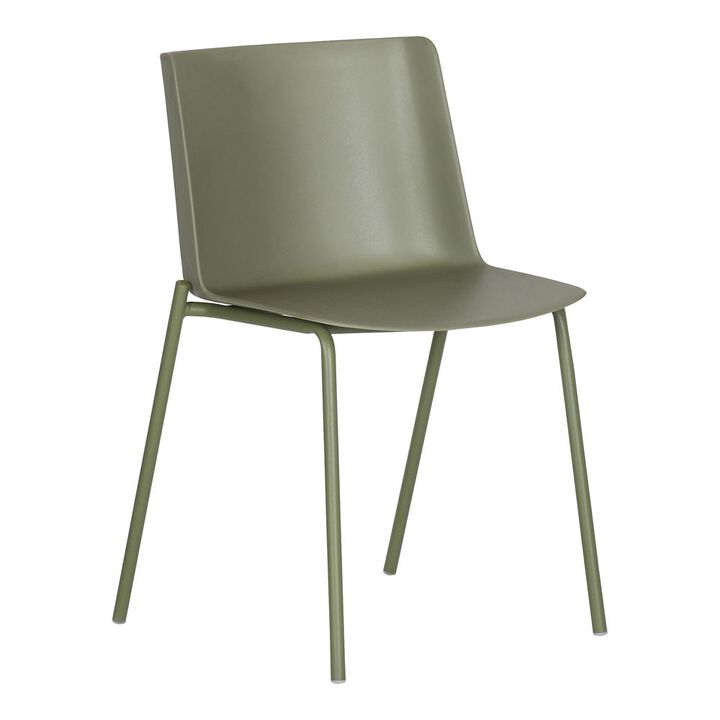 Moe's Home Collection Silla Outdoor Dining Chair Sage Green-Set Of Two Moe's Home Collection Silla Outdoor Dining Chair Sage Green-Set Of Two