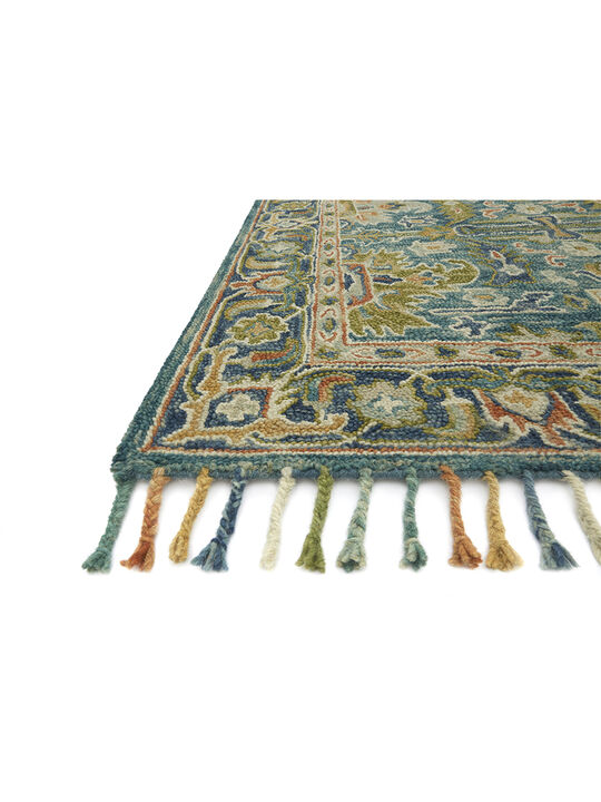 Zharah ZR12 Blue/Navy 3'6" x 5'6" Rug