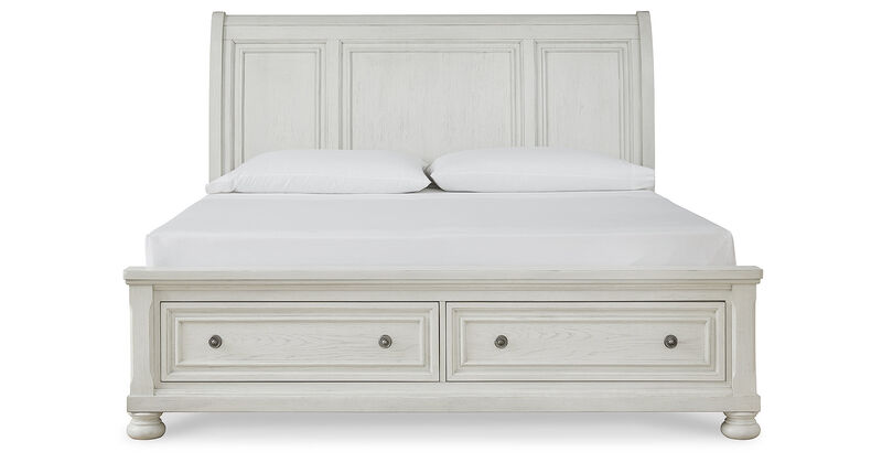 Robbinsdale Queen Sleigh Bed with Storage
