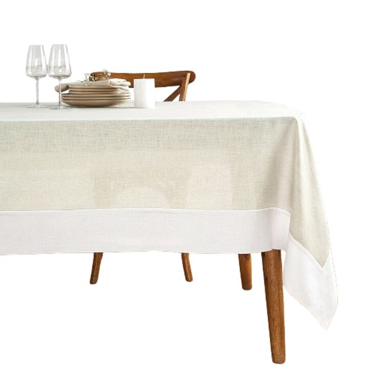 Solino Home 100% Pure Linen Tablecloth | Contempo