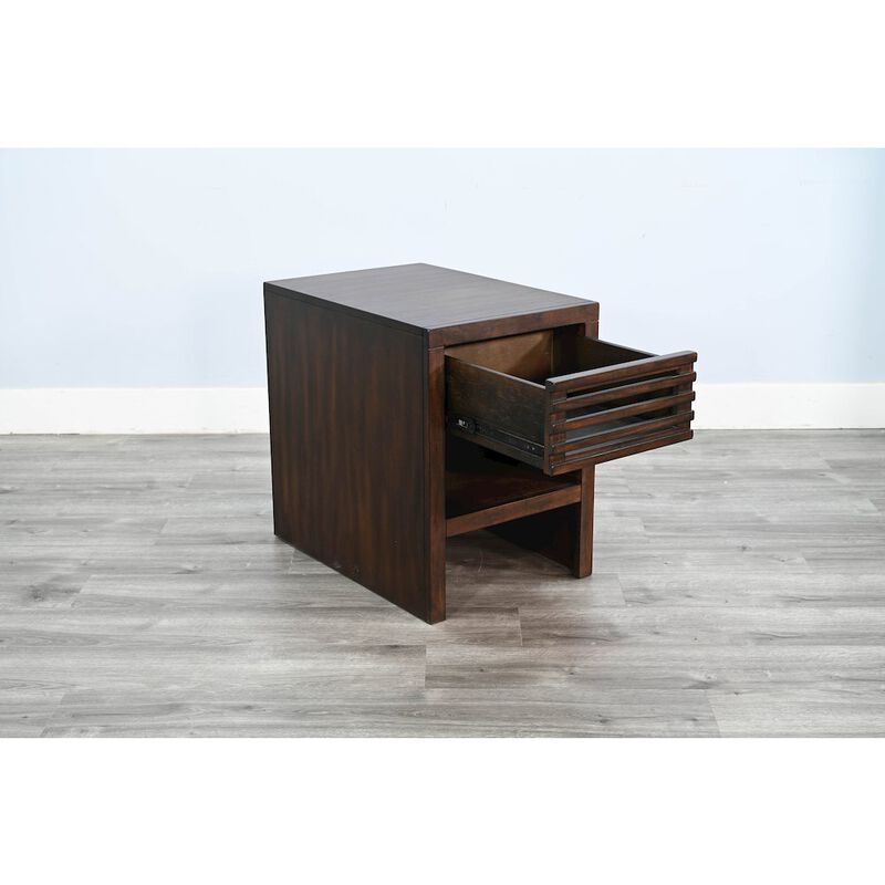 Sunny Designs Chair Side Table with Drawer
