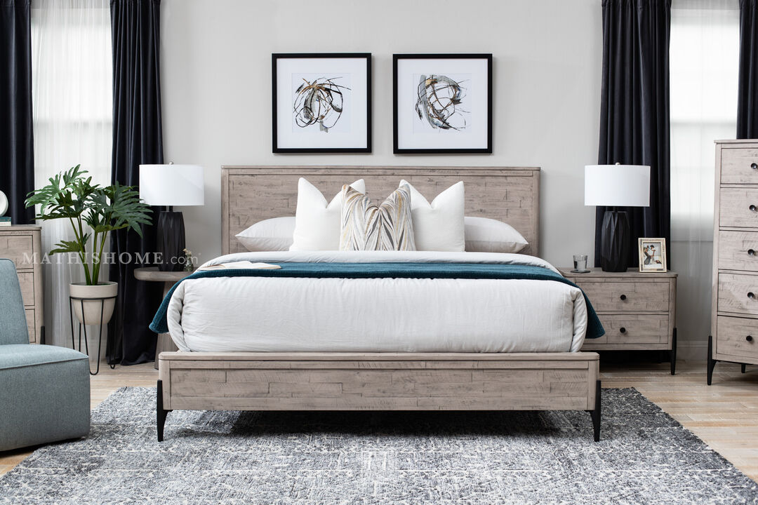Zane Queen Panel Bed