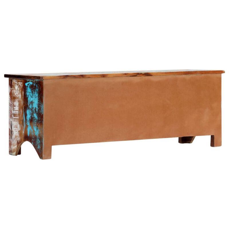 vidaXL TV Cabinet 47.2"x11.8"x15.7" Solid Reclaimed Wood