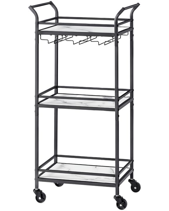 Bar Cart for Stylish and Convenient Beverage Storage and Serving Bar Cart for Stylish and Convenient Beverage Storage and Serving