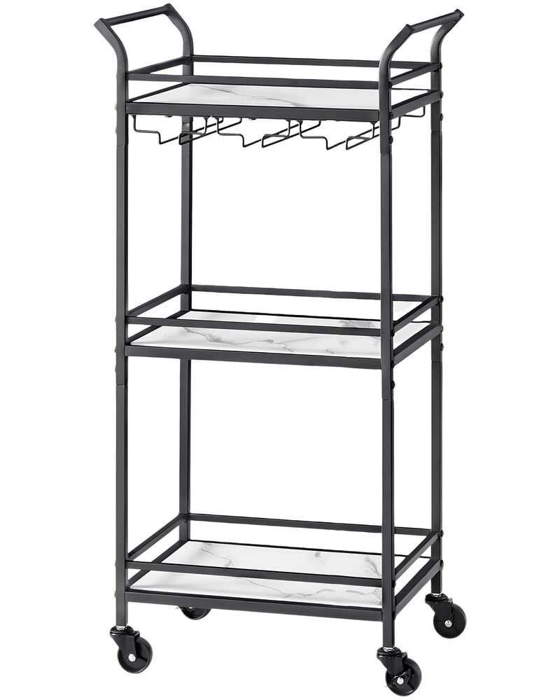 Bar Cart for Stylish and Convenient Beverage Storage and Serving