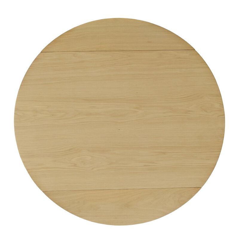 Jofran Percy 42 Contemporary Round Drop-Leaf Dining Table