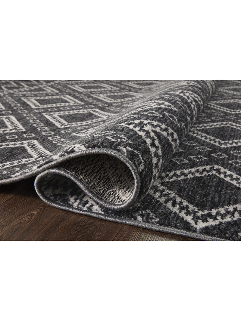 Vance VAN05 Charcoal/Dove 5'3" x 7'9" Rug