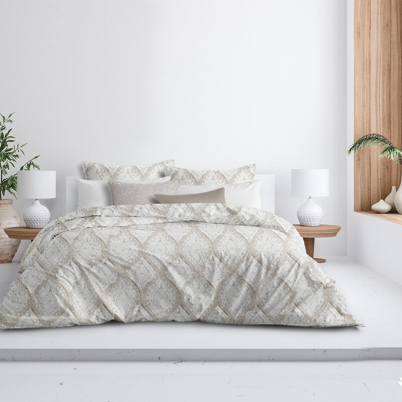6ix Tailors Fine Linens Cressida Linen Duvet Cover Set