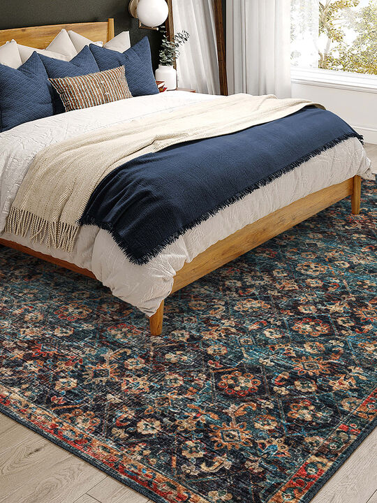 Jericho JC8 Navy 9' x 12' Rug