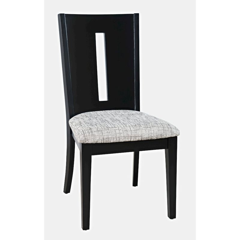 Jofran Urban Icon Contemporary Slotback Upholstered Dining Chair (Set of 2)