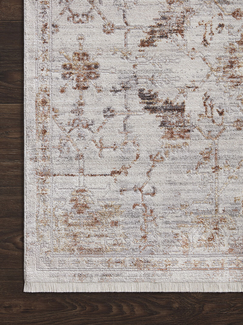Bonney BNY04 Silver/Sunset 5'3" x 7'6" Rug