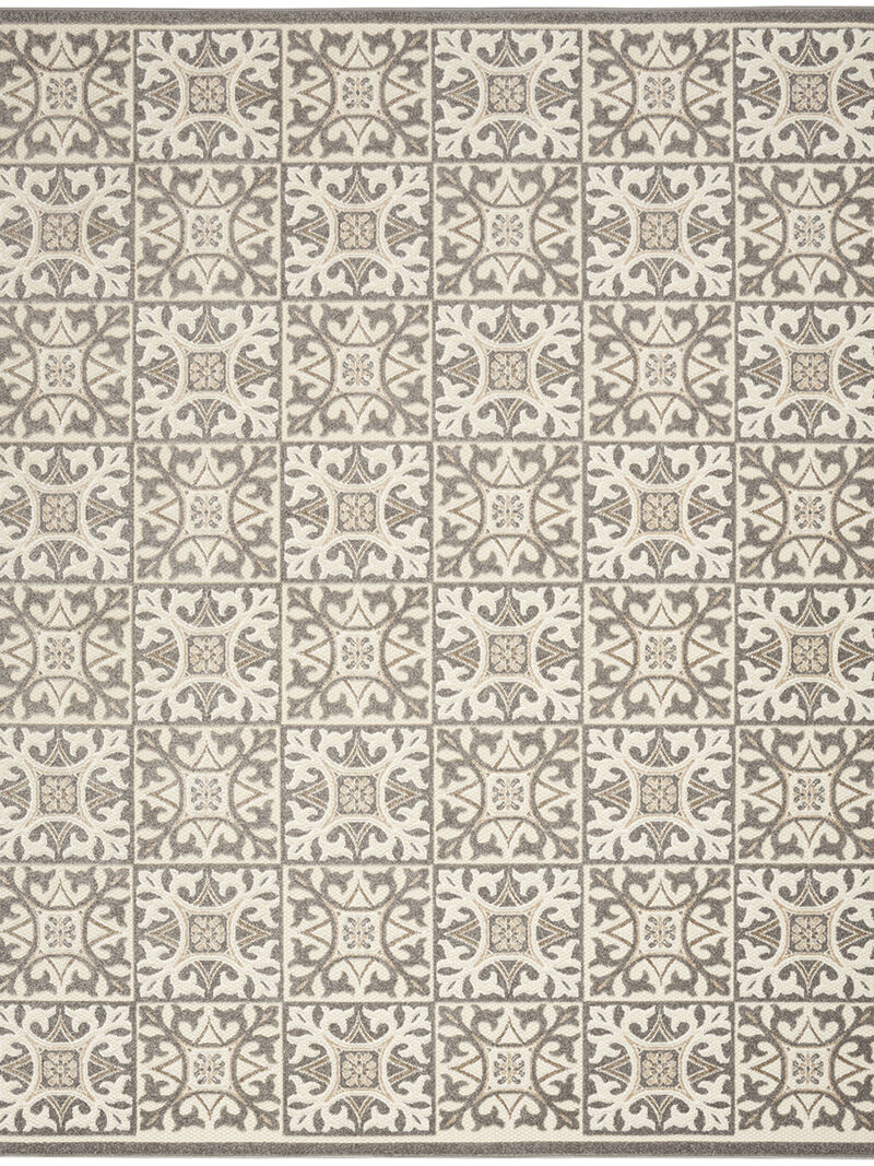 Aloha ALH34 Ivory/Gray 6' x 9' Rug