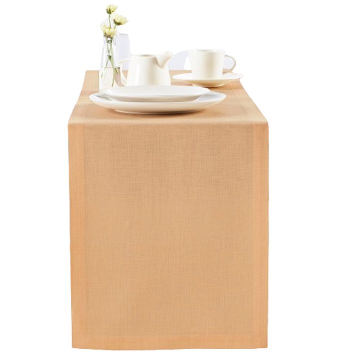 Solino Home 100% Pure Linen Table Runner | Fete for Valentine;s