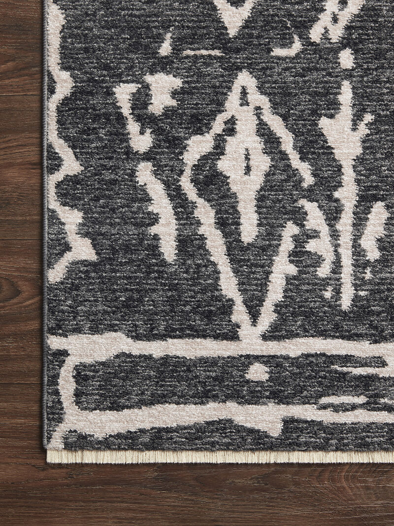 Vance VAN07 Charcoal/Dove 5'3" x 7'9" Rug