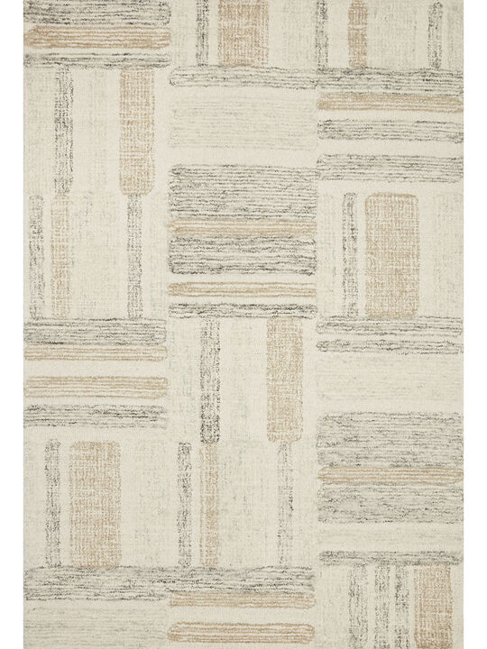 Milo MLO04 Slate/Olive 3'6" x 5'6" Rug