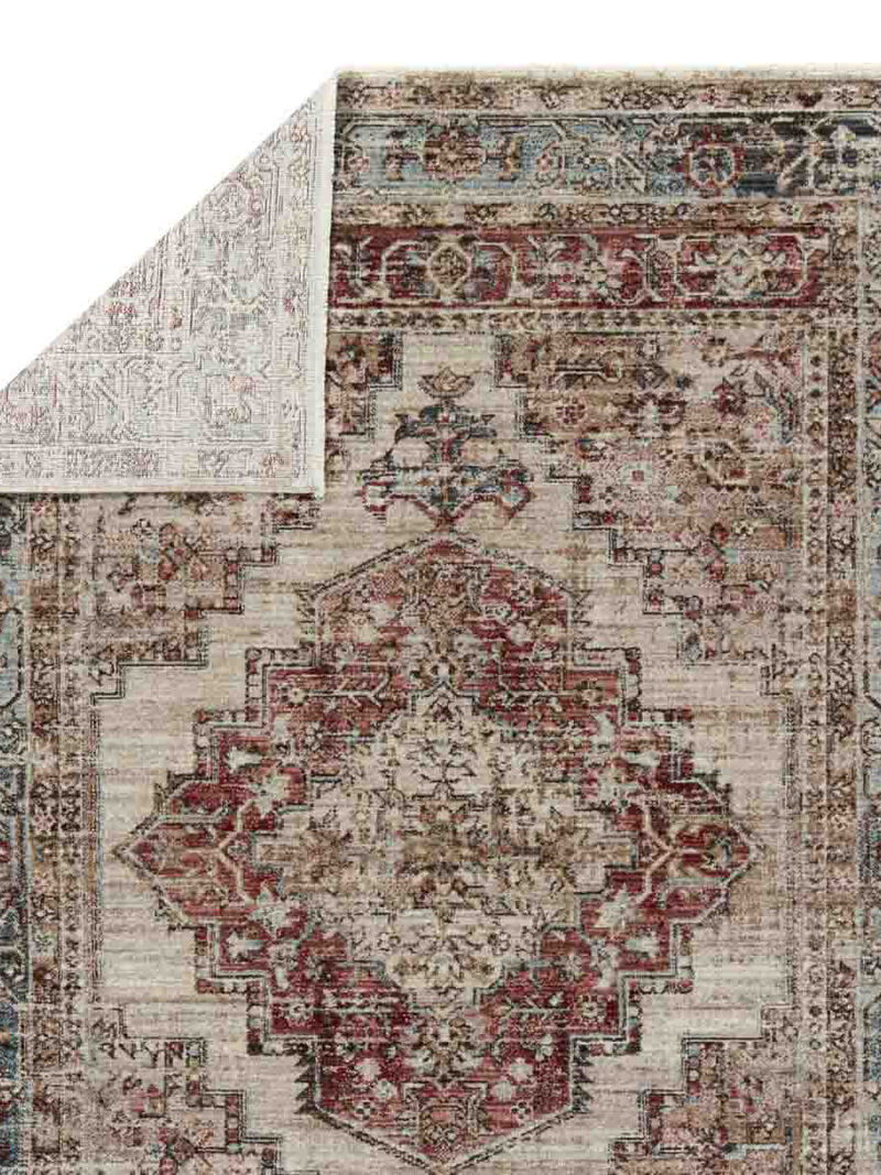 Leila Emory Red 5' x 7'6" Rug