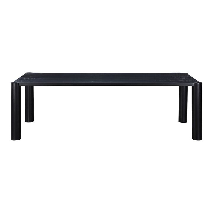 Moe's Home Collection Post Large Dining Table Black