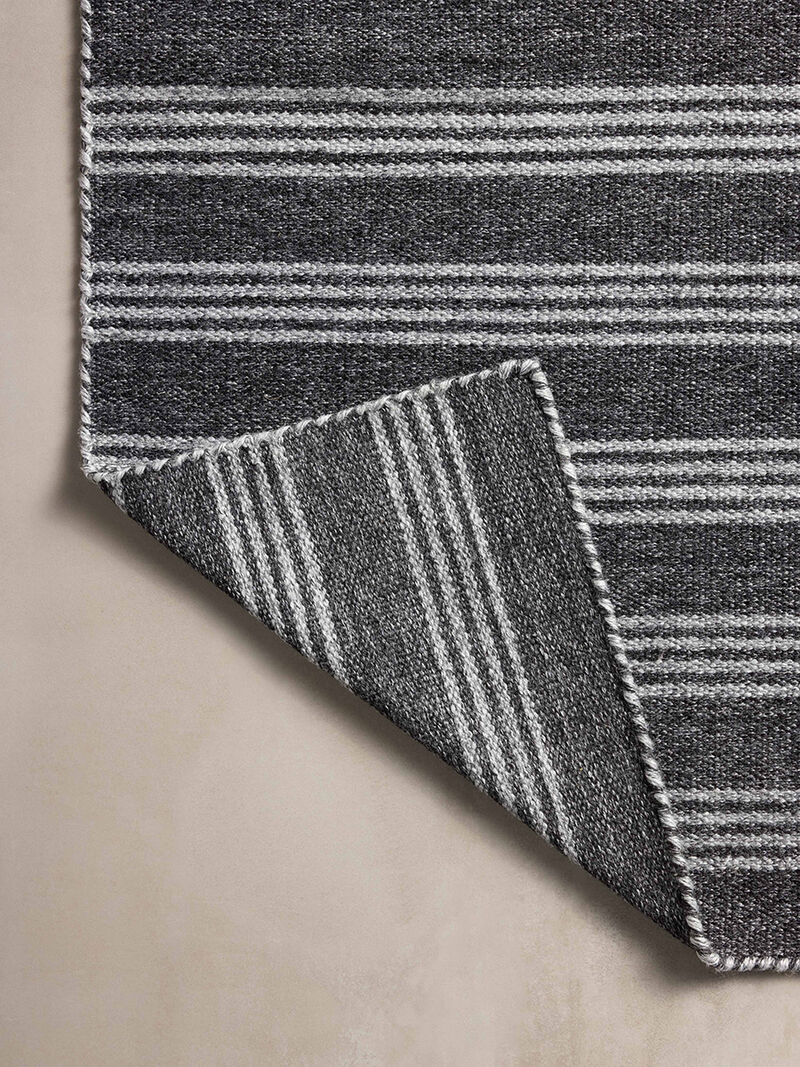 Charlie Charcoal/Grey 3'6" x 5'6" Accent Rug by Magnolia Home by Joanna Gaines x Loloi