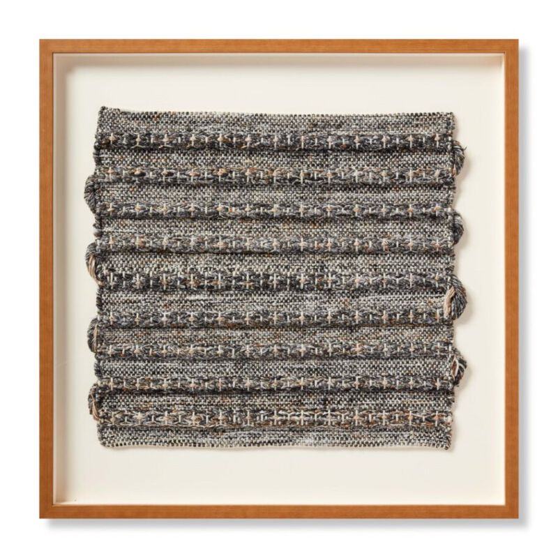 Meander Grey Ivory Wall Art