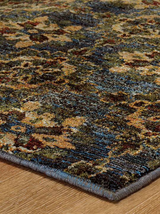 Andorra 3'3" x 5'2" Blue Rug