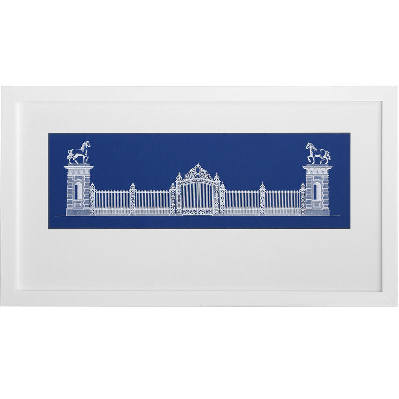 Palace Gate II Framed Print