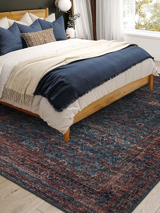 Jericho JC7 Navy 8' x 10' Rug