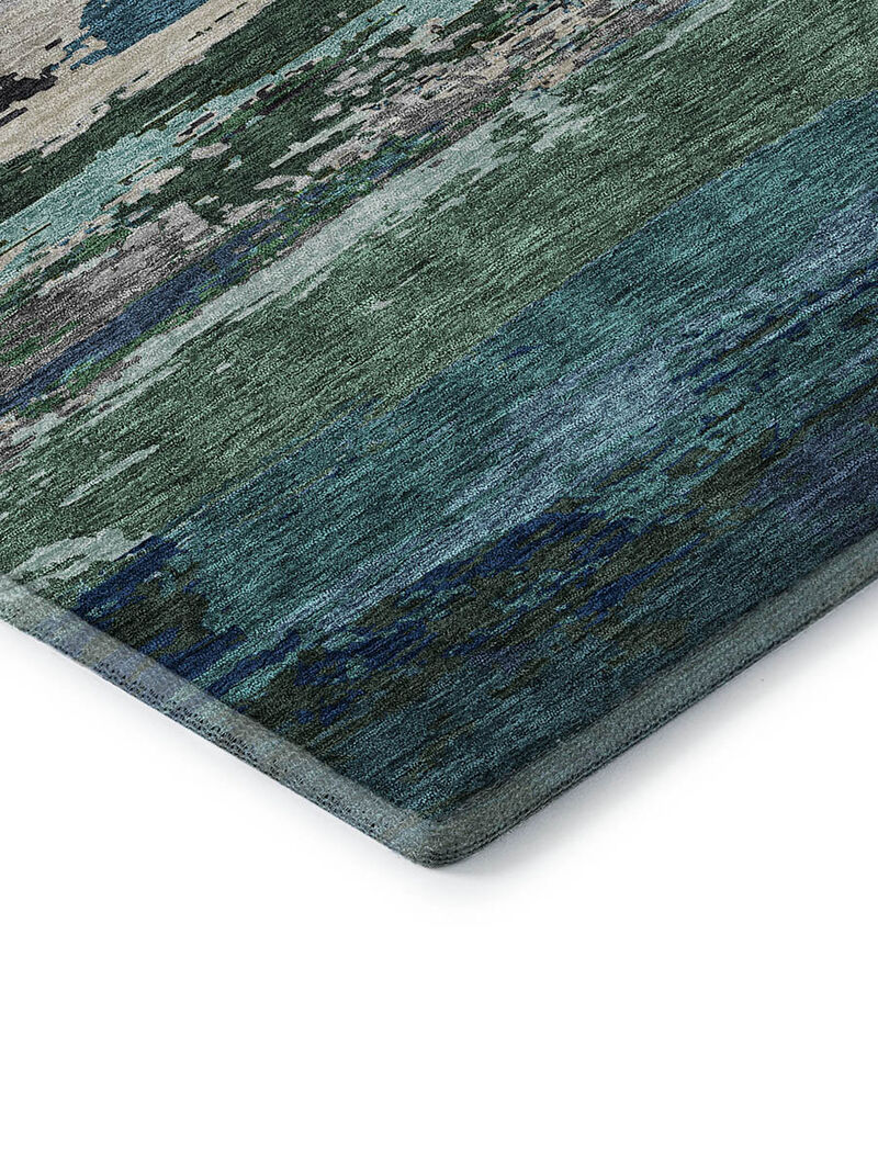 Trevi TV8 Teal 3' x 5' Rug