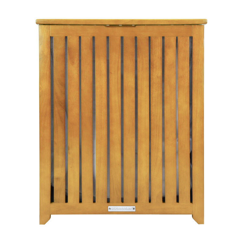 Oceanstar Design  SpaStyle Bamboo Laundry Hamper.