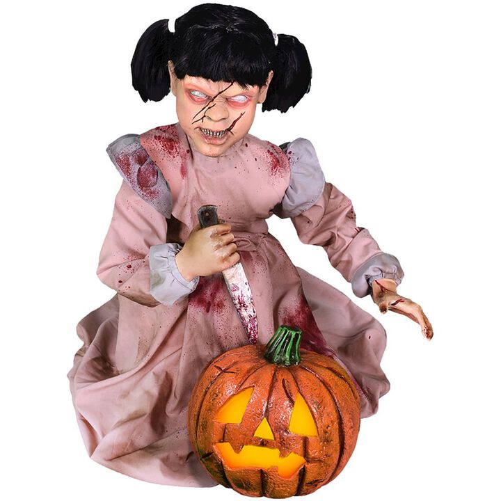 Haunted Hill Farm Lunging Pumpkin Carver