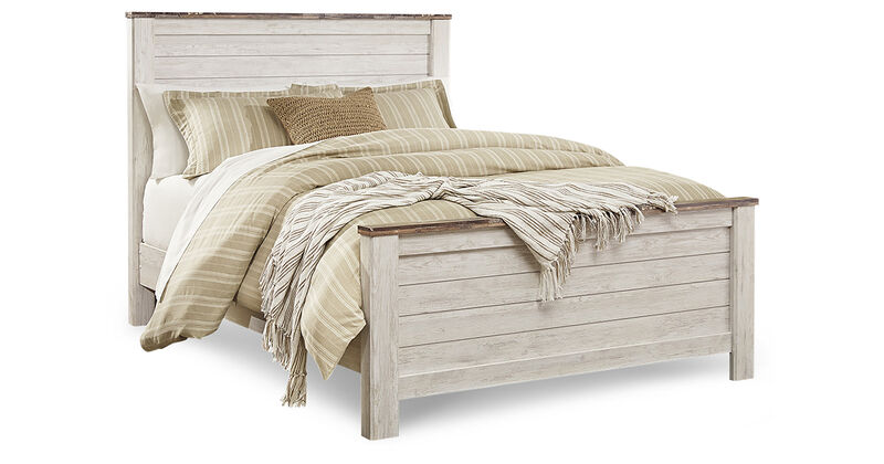 Willowton Panel Bed