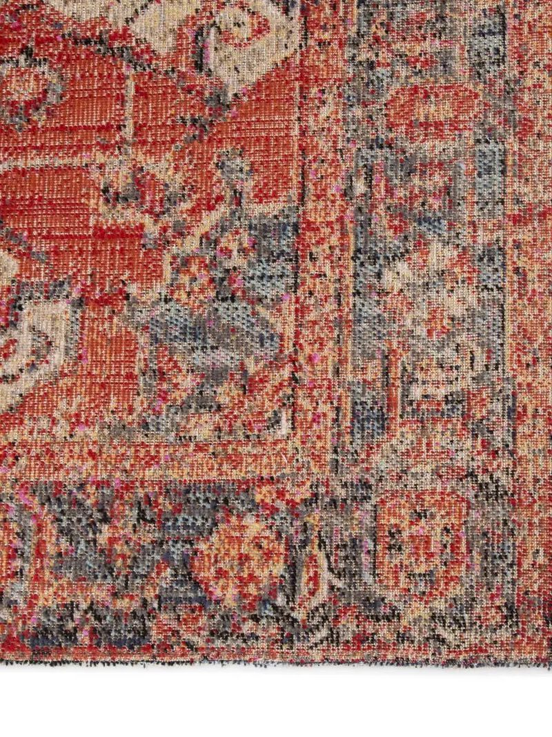 Polaris Leighton Red 9'10" x 14' Rug