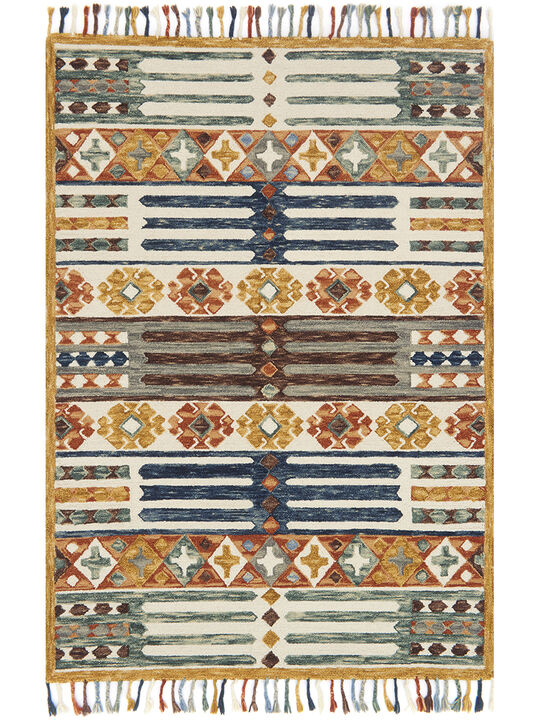 Zharah ZR08 Santa Fe Spice 3'6" x 5'6" Rug