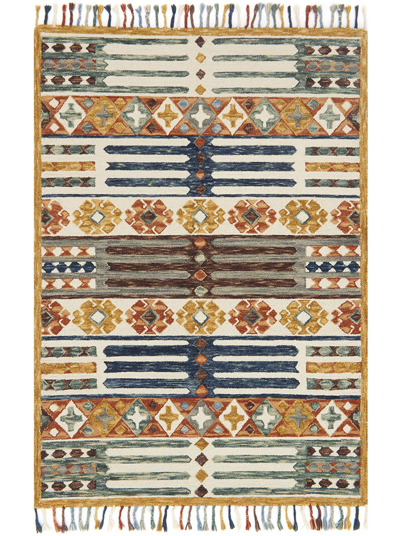 Zharah ZR08 Santa Fe Spice 3'6" x 5'6" Rug