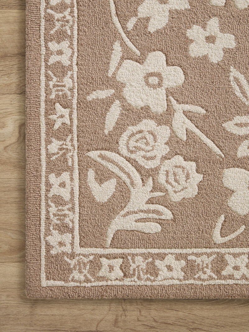 Arboretum ARB02 Rust 5' x 7'6" Rug