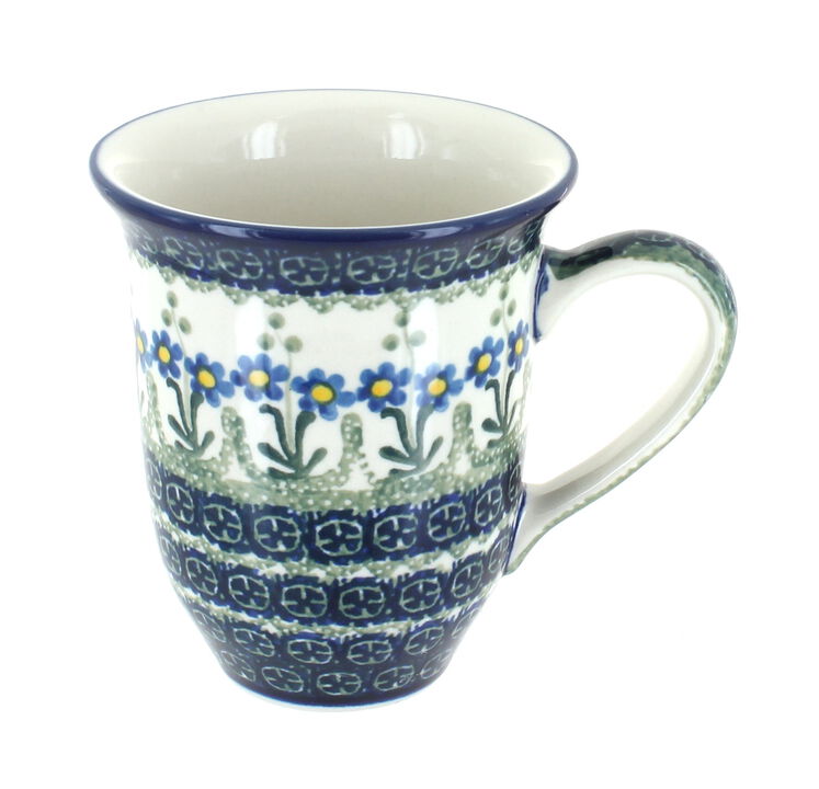 Blue Rose Polish Pottery Maria Large Coffee Mug
