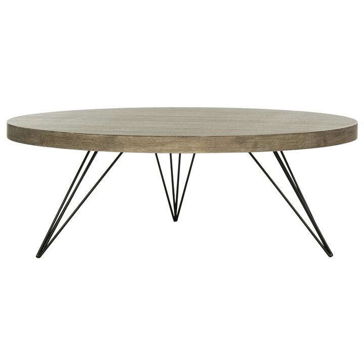 Safavieh Mansel Retro Mid Century Round Coffee Table