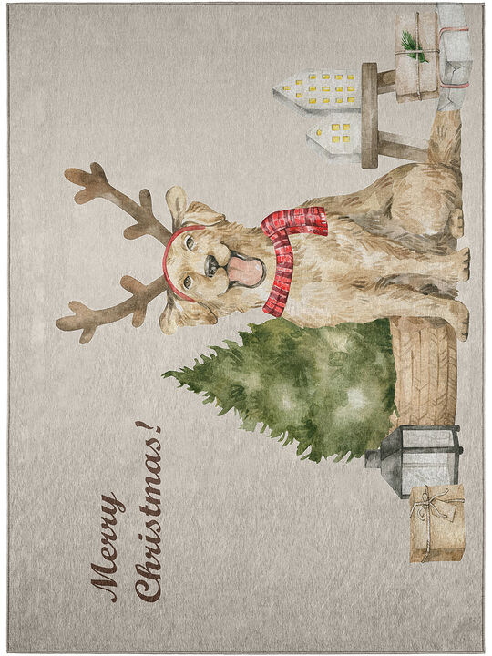 Wonderland WN8 Beige 30" x 46" Rug