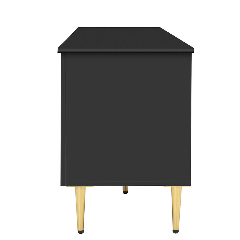 Merax Retro TV Stand Media Console Cabinet