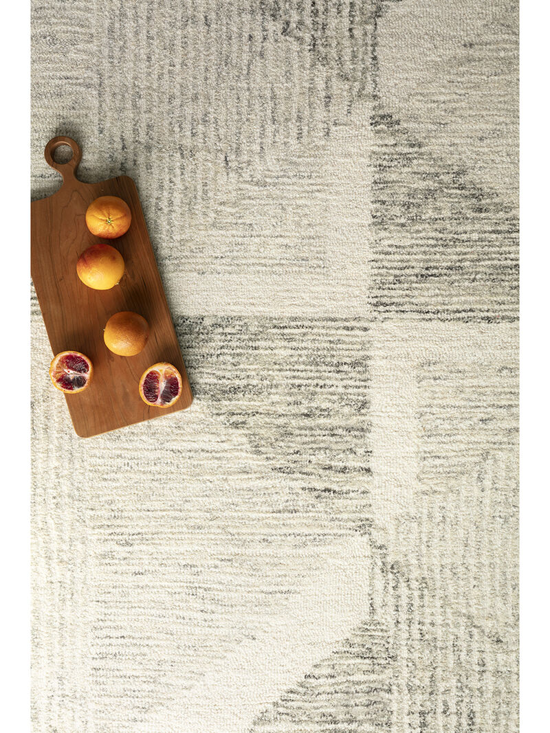 Milo MLO06 Lt Grey/Granite 3'6" x 5'6" Rug